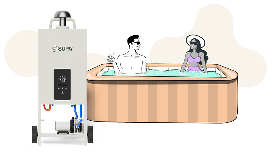 SUPA Heater Portable Hot Tub Heaters Portable Jacuzzi Heater